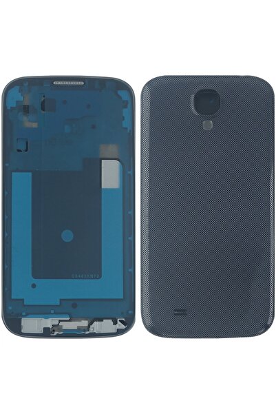 Samsung Teknonet Samsung Galaxy i9500 S4 Uyumlu Batarya Kapağı - Mavi