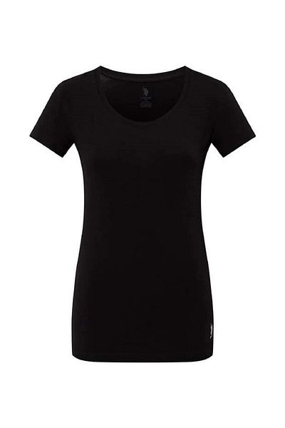 U.S. Polo Assn. Deep Round Neck Women's Athlete