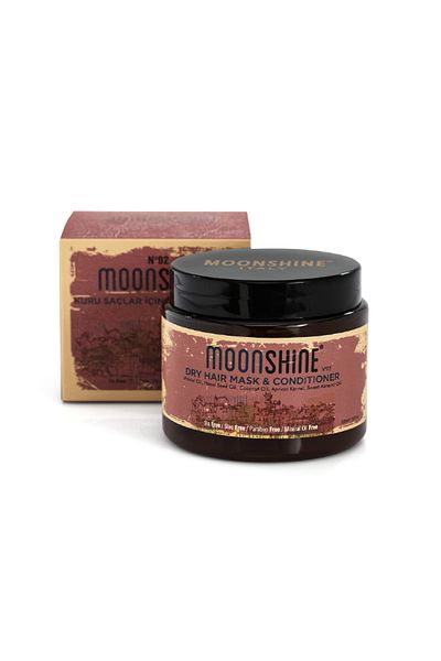MOONSHINE Dry Mask&conditioner 500ml - Moisture Mask for Dry Hair