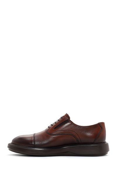 Derimod Men's Casual Tan Leather Oxford Shoes - 23sfd640818