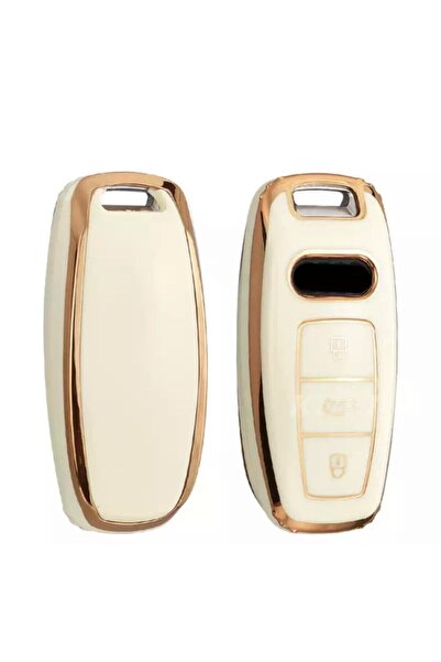 GMA KEYS لوكس أودي A3 2021-2022 A6l A7 A8 Q8 E ترون C8 D5 نانو مفتاح حافظة أسود ذهبي ذهبي اللون