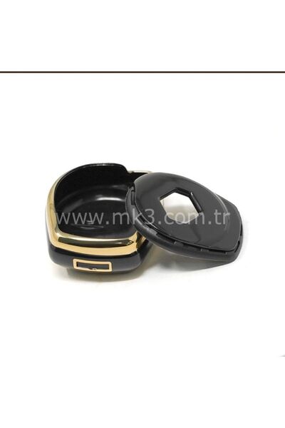 GMA KEYS Luxury Suzuki Alto Swift Baleno Sx4 Grand Vitara Jimny 2 Button Nano Key Case Black Gold Color