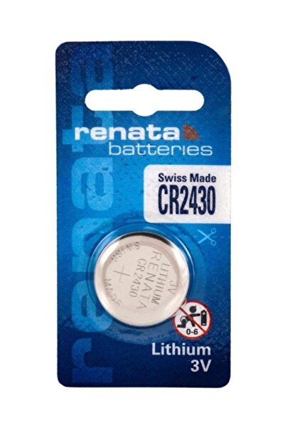 RENATA Cr2430 3v Lithium Pil Araç Kumandası Saat Ve Elektronik Cihazlar Için