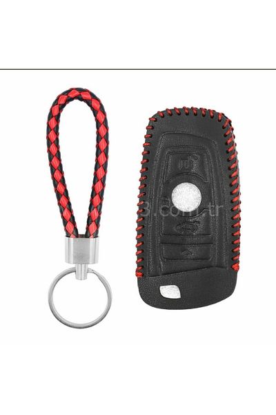 GMA KEYS Luxury Bmw 1 3 5 7 Series X1 X3 X4 X5 F10 F15 F16 F20 F30 F18 F25 M3 M4 4 Button Leather Key Case
