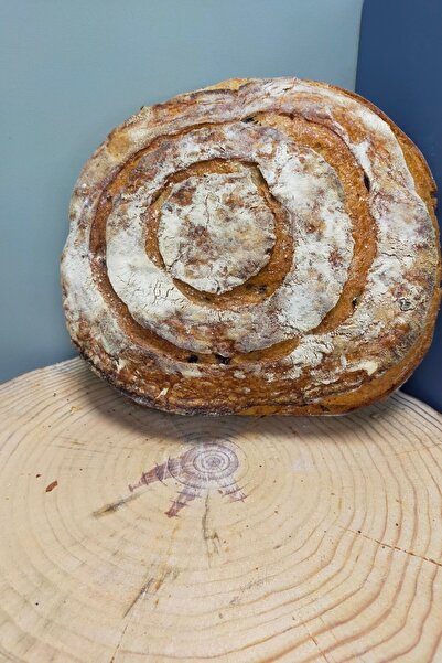 İMREN ALAÇATI TATLICISI & SAKIZLIM İmren Alaçatı Zeytinli Ekşi Maya Ekmek 500gr