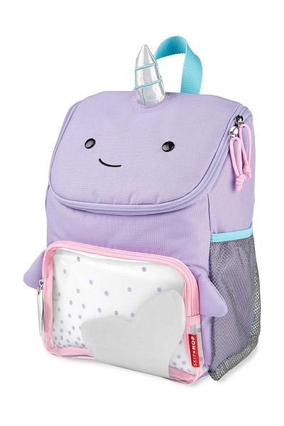 Skip Hop Narwhal Patterned Zoo Kids Large Size Backpack