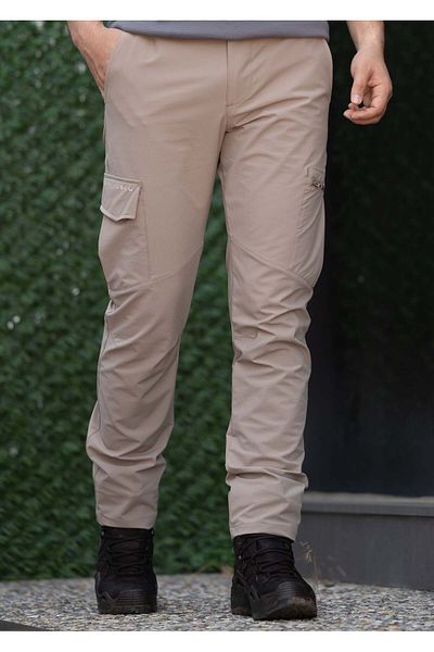 Huğlu Tactical Beige Trousers