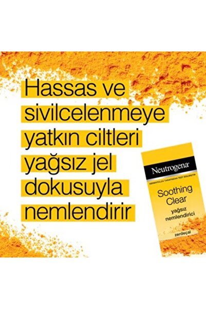 Neutrogena Soothing Clear Yağsız Nemlendirici 75 ml