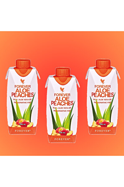 Forever Living Products Forever Peaches 330 ml Pack of-3