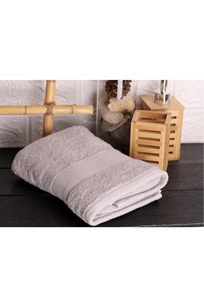 Bambum Cindy - Microcotton Face Towel Gray 50x90cm