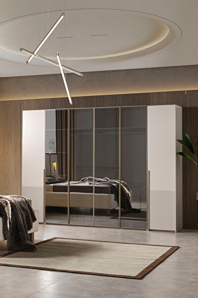 Eymense Oltu 6 Kapaklı Gardırop