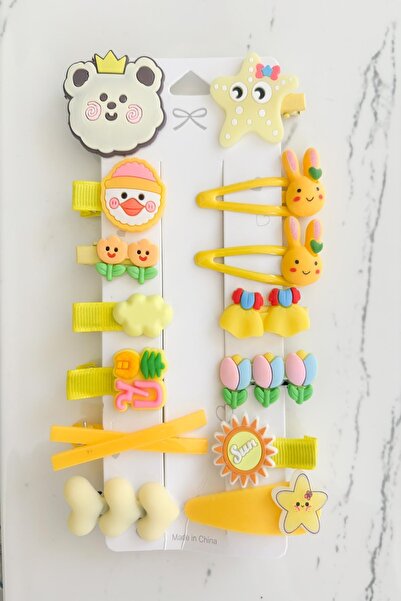 Pretty طقم أطفال مكون من 14 قطعة - لون إبزيم