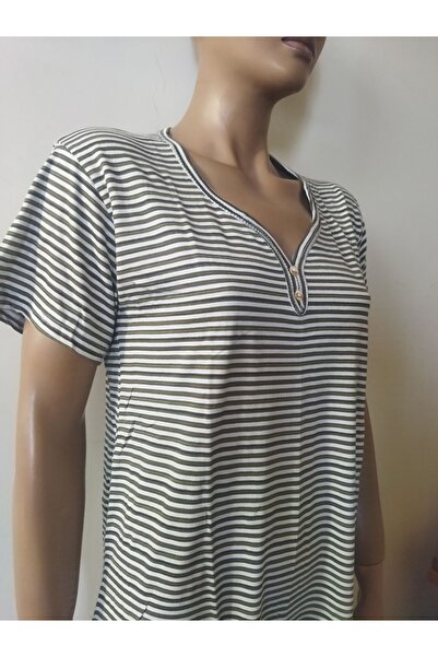 Flamingo Baskılı Gecelik-Elbise