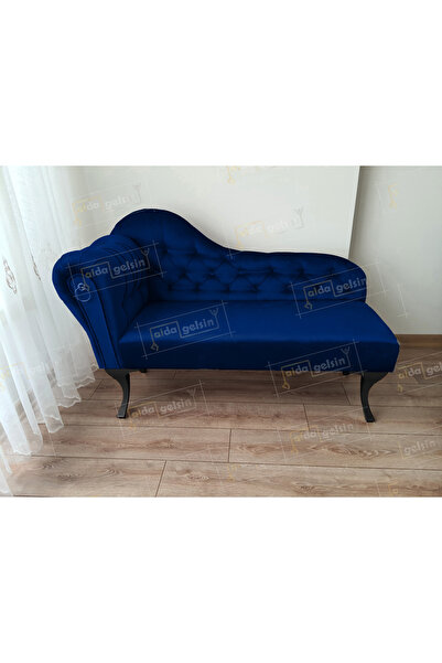 aldagelsin Dekoratif Bihter Koltuk Josefin  Puf 110 cm SiyahAyak