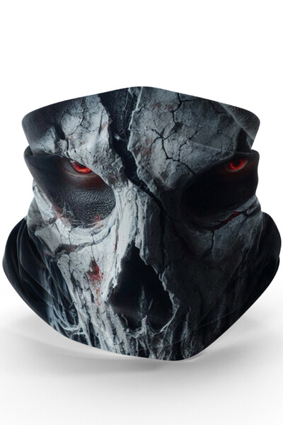 Bebo Store Extreme Sports Patterned Buff Neck Collar Bandana - Special for Motor and Cycling Users