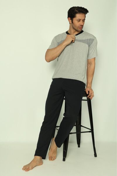 Ayans Pijama Combed Cotton (Suprem) Summer Men's Pajama Set