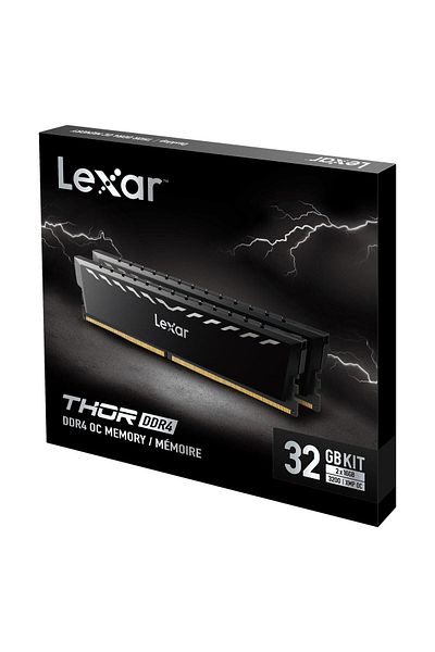 Lexar THOR RAM DT Gaming - DDR4 UDIMM 32GB Kit (2x16GB) 3200 XMP