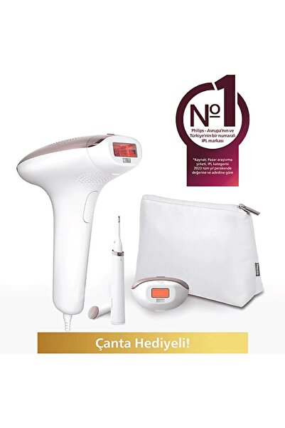 Philips Lumea Yüz+Vücut+Hassas Bölge Kullanımı-Çanta Kaş Düzeltici Hediyeli Lazer Epilasyon Cihazı