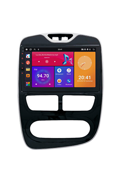 Carvocal Renault Clio 4 Android Multimedya Sistemi (2013-2017) CRV4447XP