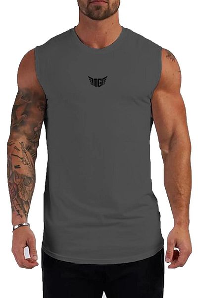 Vio Belle Men's Athletic Technical Performance Sportsman T-Shirt - Quick Dry, Zero Sleeve Mg-154