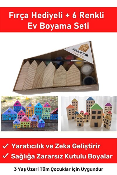 AyasEğiticiOyuncak 4 Yaş Üstü Çocuklar Için Zeka Geliştirici 6 Renk Akrilik B...
