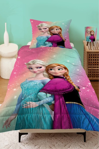 Şen Dekorasyon KARLAR VE ELSAANNA UYKU SETİ