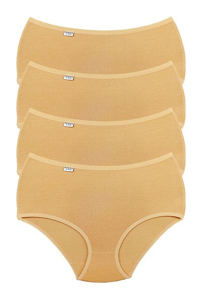 Bluence Γυναικείο δέρμα 4 τεμαχίων ψηλόμεσο Lycra Bato εσώρουχο