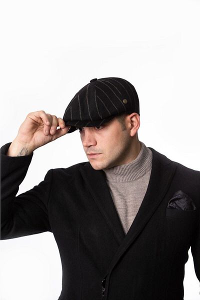 mercantoptan Winter Model British Men's Cap Hat