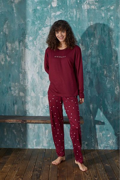 Vuntal BUTİK Milan Suit Bottom Printed Minimalist 50902-5