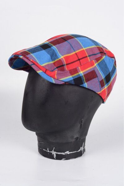 mercantoptan 100% ленен плат Лятна капачка с катарама Спортен модел Лондон