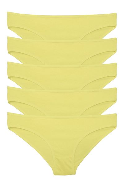 Bluence Χαμηλή μέση Lycra Viscose Slip 5 Τεμάχια