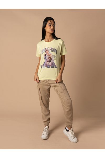 URBAN HAUL By Styli Regular Fit Jennifer Lopez Graphic T-Shirt