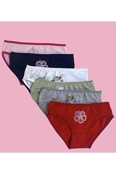 DONLİZZA Çocuk Külot Baskılı 6 Adet