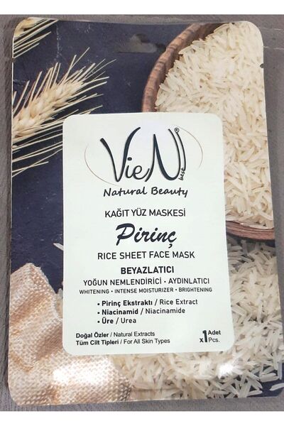 Vien KAĞIT YÜZ MASKESİ PİRİNÇ