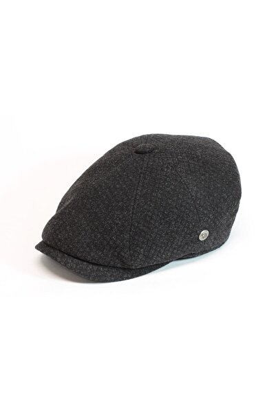 Armalı Şapka قبعة بيكي بلايندرز من قماش الكشمير المنقوش على الطراز الإنجليزي