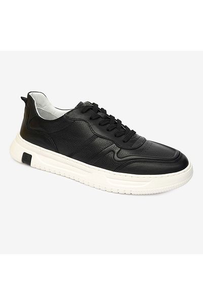 Greyder Genuine Leather Men's Black Casual Shoes - 4Y1Ca64534