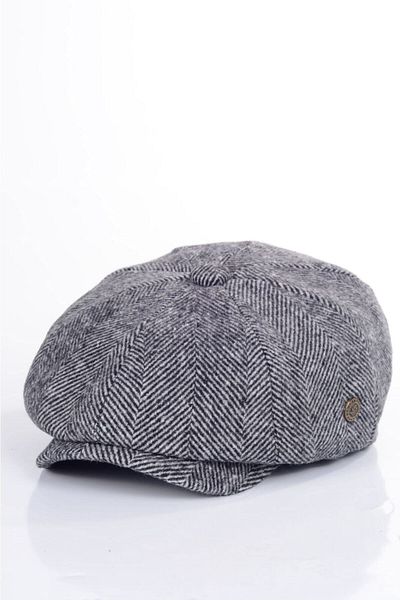 mercantoptan Winter Model Italian Pattern Men's Cap Hat