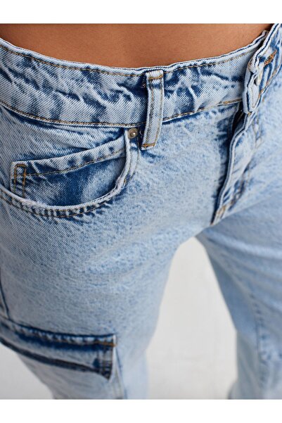 Dilvin 70832 Pantaloni cargo pentru spălarea zăpezii-albastru