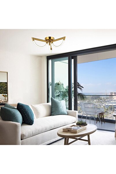 LUCEA Sarına 3 Lu Ledlı Eskıtme Plafonyer 3000k