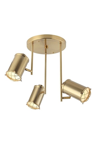 LUCEA Bormıda 3 Lu Antik Lak Plafonyer 3xe27