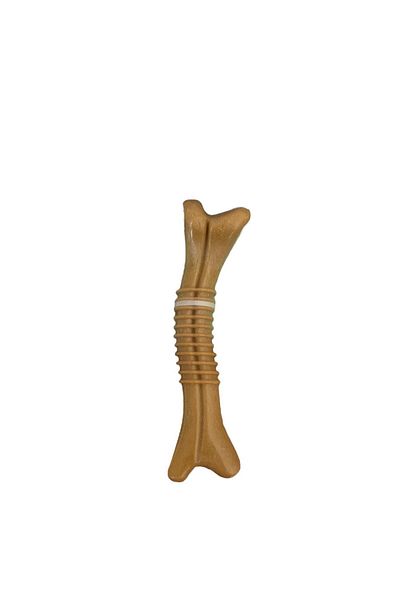 Glipet Hard Dog Toy - Small Size with Bone Model