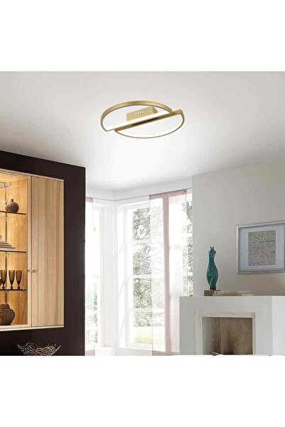LUCEA Almıra Teklı Altın Ledlı Plafonyer 3000k