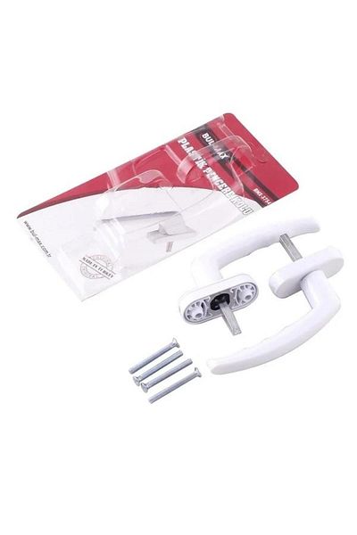 Hasbros Find-Max 2-Pack White Aluminum Window Handle - Plastic (3X11X14Cm)