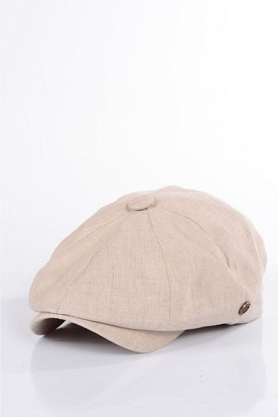 mercantoptan 100% Cotton Summer Model English 8 Piece Cap Hat
