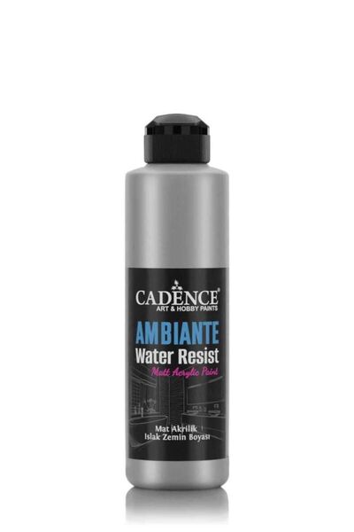 Cadence Ambiante Metalik Islak Zemin Boyası Awm06 Gümüş 250ml Katalizör 10gr