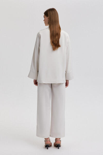 Touché Privé Organza-Leinen-Set - Taschendetail