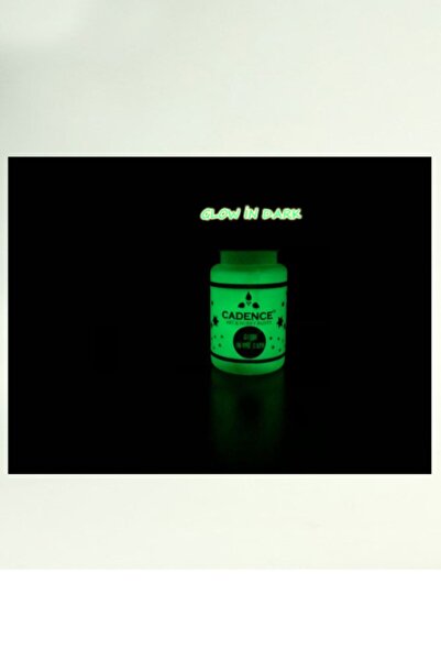 Cadence Boya Karanlıkta Parlayan Hayalet Boya(glow In Dark)-50ml. Yeşil