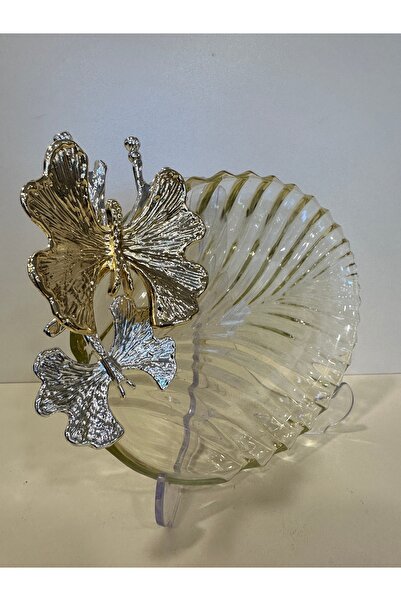 PLUS HOME AYAKSIZ MİNİ SUNUM TABAĞI KELEBEK MODELİ