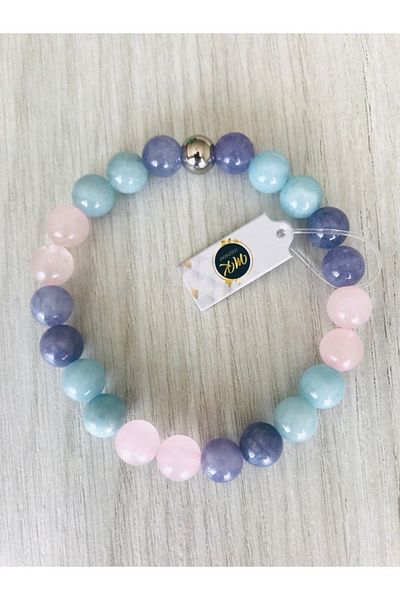 MK tasarım Real Quartz Stone Bracelet