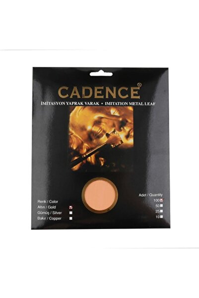 Cadence Boya Yaprak Varak Altın 100'lü Paket